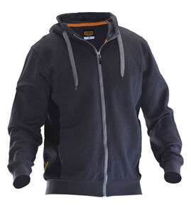 Hovedminiatyrbilde av Dark Grey/Black Jobman 5400 Hettejakke