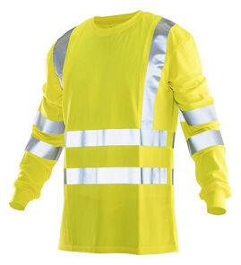 Hovedminiatyrbilde av Yellow Jobman 5593 Varsel Langermet T-skjorte