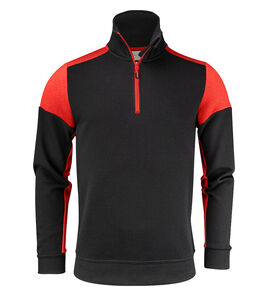 Hovedminiatyrbilde av Black/Red Printer Prime Half-Zip Genser