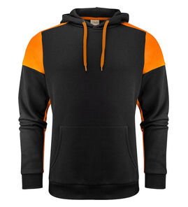 Hovedminiatyrbilde av Black/Orange Printer Prime Hettegenser