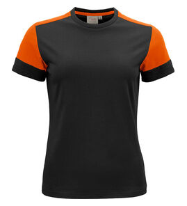 Hovedminiatyrbilde av Black/Orange Printer Prime T T-skjorte Dame