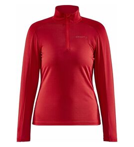 Hovedminiatyrbilde av Bright Red Craft CORE Gain Midlayer Half-Zip Genser Dame