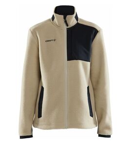 Hovedminiatyrbilde av Ecru-Black Craft ADV Explore Pile Fleecejakke Dame