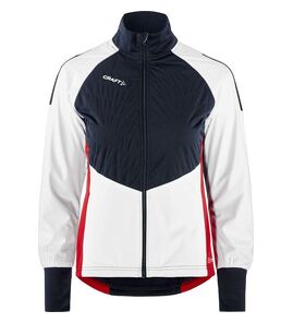 Hovedminiatyrbilde av White/Blaze Craft NOR ADV Nordic Ski Club Vattert Jakke Dame