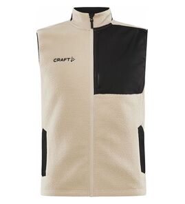 Hovedminiatyrbilde av Ecru/Black Craft ADV Explore Pile Fleecevest