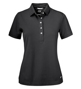 Hovedminiatyrbilde av Black Cutter & Buck Advantage Poloskjorte Dame