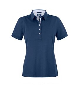 Hovedminiatyrbilde av Dark Navy Cutter & Buck Advantage Premium Poloskjorte Dame