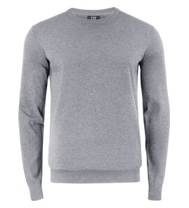 Hovedminiatyrbilde av Grey Melange Cutter & Buck Oakville Strikkegenser