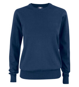 Hovedminiatyrbilde av Dark Navy Cutter & Buck Oakville  Strikkegenser Dame