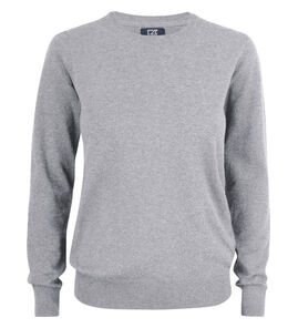 Hovedminiatyrbilde av Grey Melange Cutter & Buck Oakville  Strikkegenser Dame