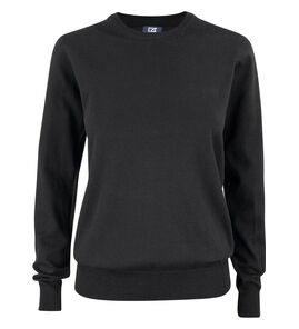 Hovedminiatyrbilde av Black Cutter & Buck Oakville  Strikkegenser Dame