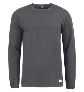 Hovedminiatyrbilde av Grey Melange Cutter & Buck Carnation Strikkegenser