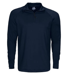 Hovedminiatyrbilde av Dark Navy Cutter & Buck Coos Bay Half-Zip Genser