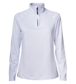 Hovedminiatyrbilde av White Cutter & Buck Coos Bay Half-Zip Genser Dame