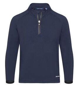 Hovedminiatyrbilde av Dark Navy Cutter & Buck Adapt Half Zip Jakke Barn