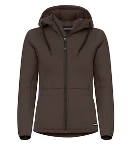 Hovedminiatyrbilde av Dark Mocca Cutter & Buck Pemberton Hettejakke Dame