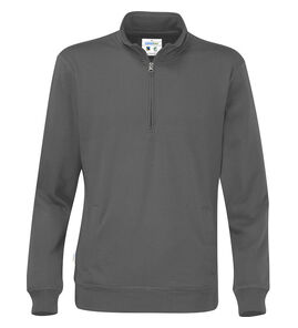 Hovedminiatyrbilde av Charcoal Cottover Half-Zip Genser