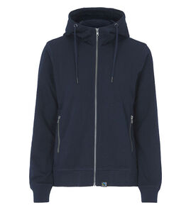 Hovedminiatyrbilde av Navy Cottover French Terry Hettejakke Dame