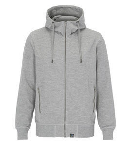 Hovedminiatyrbilde av Grey Melange Cottover French Terry Hettejakke