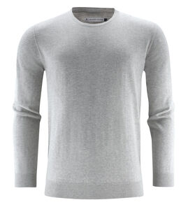 Hovedminiatyrbilde av Grey Melange J. Harvest Ashland U Strikkegenser