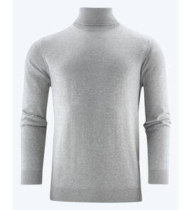 Hovedminiatyrbilde av Grey Melange J. Harvest Ashland Turtleneck Strikkegenser