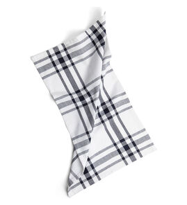 Hovedminiatyrbilde av Navy Kosta Linnewäfveri Rutete Resirkulert Bomull 40x60 cm Kjøkkenhånkle
