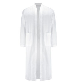 Hovedminiatyrbilde av White Kosta Linnewäfveri Spa Morgenkåpe