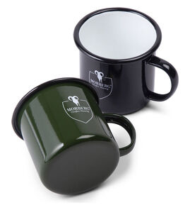 Hovedminiatyrbilde av Dark Green Morberg by Örrefors 450 ml Emaljekopp