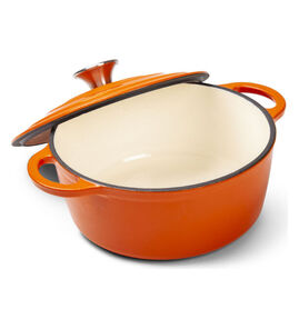 Hovedminiatyrbilde av Orange Pot Örrefors Jernverk 2,8L Støpejernsgryte