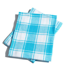 Hovedminiatyrbilde av Turquoise Queen Anne 2-pk 45x65 cm Kjøkkenhånklær