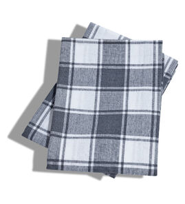 Hovedminiatyrbilde av Dark Grey Queen Anne 2-pk 45x65 cm Kjøkkenhånklær