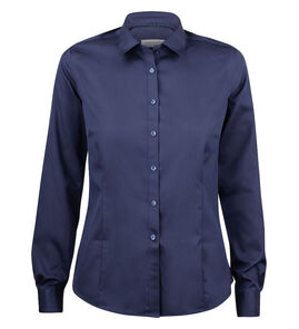 Hovedminiatyrbilde av Navy J. Harvest & Frost Green Bow 01 Skjorte Dame