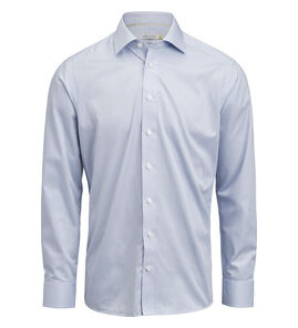 Hovedminiatyrbilde av Light blue stripe J. Harvest & Frost Yellow Bow 50 Slim Fit Skjorte