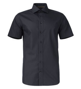 Produktbilde for J. Harvest & Frost Yellow Bow 50 Kort Erm Slim Fit Skjorte