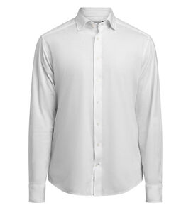 Hovedminiatyrbilde av White J. Harvest & Frost Indigo Bow 132 Slim Fit Skjorte