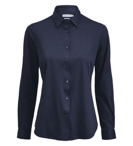 Hovedminiatyrbilde av Navy J. Harvest & Frost Indigo Bow 132 Contemporary Fit Skjorte Dame