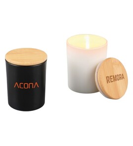 Produktbilde for Spring Duftlys med Bambuslokk