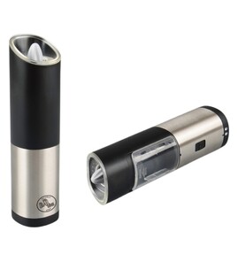 Produktbilde for Hassel Rustfritt Stål Elektrisk Salt eller Pepperkvern