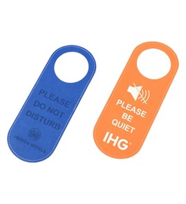 Produktbilde for Ruth PU Skinn Hengeskilt til Dør