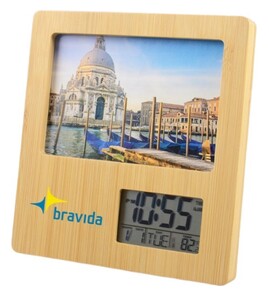 Produktbilde for Jurij Bambus Værstasjon og Fotoramme 