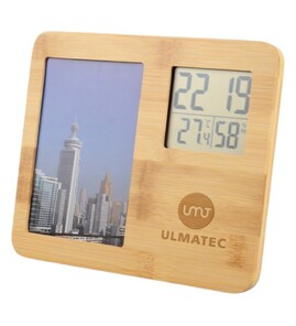 Produktbilde for Cannes Bambus Værstasjon og Fotoramme 