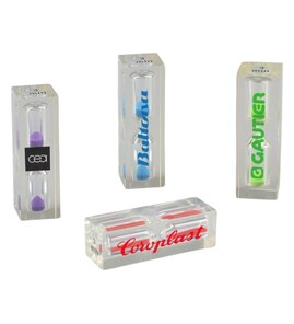 Produktbilde for Gerhard 3 Minutter Timeglass med Farget Sand