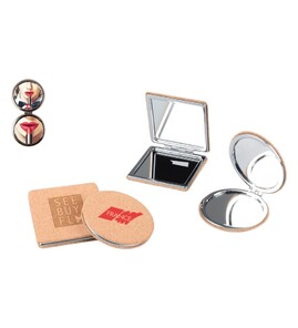 Produktbilde for Wichita Kork Lommespeil