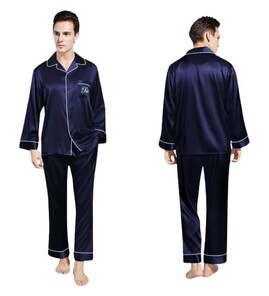 Produktbilde for Arvion Silke Langermet Pysjamasett