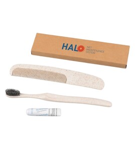 Produktbilde for Grand Hvetehalm Toalettartikler Reisesett