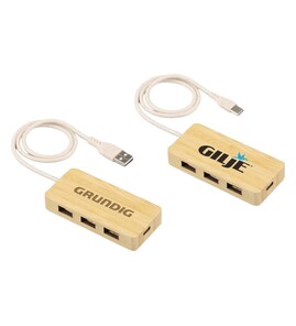 Produktbilde for Como Bambus USB Hub