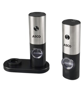 Produktbilde for Clermont Metall Elektrisk Salt og Pepperkvern