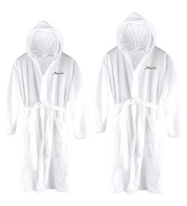 Produktbilde for Lea RPET Flanell Badekåpe med Hette