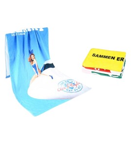 Produktbilde for Karo Resirkulert Bomull og RPET Strandhåndkle