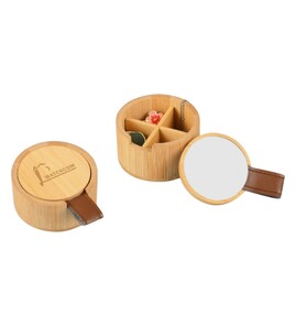 Produktbilde for Halvor Bambus Smykkeskrin med Speil